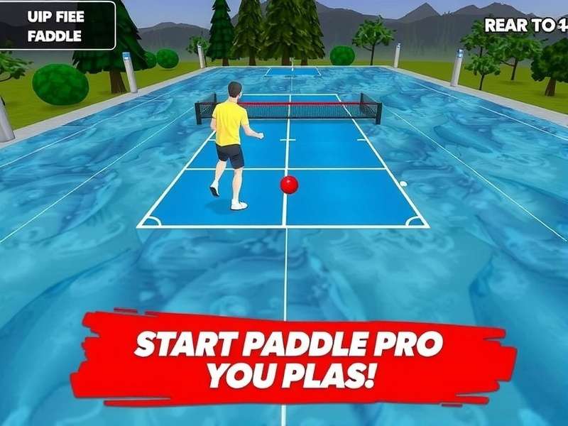 Turbo Paddle Pro Game Screenshot